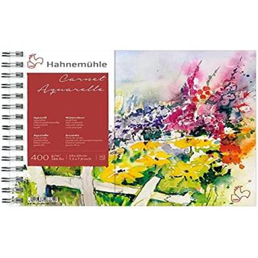 Imagem de Aquarela Carnet Aquarelle 400 g/m², textura fina, 19X20cm, 15 fls