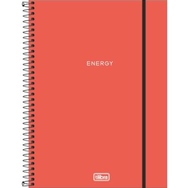Imagem de CADERNO UNIVERSITARIO 10 MATERIAS 160 FOLHAS NEON LARANJA - TILIBRA
