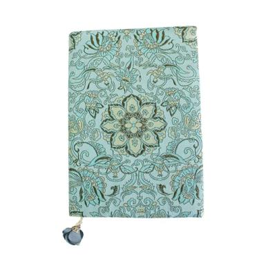 Imagem de MERIGLARE Capa de livro de tecido, capa durável para livros didáticos, protetor para scrapbook, planejador, livros didáticos, diários de bolso, Capa de livro A5