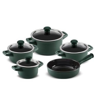 Imagem de Conjunto De Panelas Cerâmica Duo Smart 5Pç Ceraflame Matte