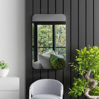 Imagem de Espelho Decorativo Orgânico 70cmx40cm E09, Moderno Luxo Sala Quarto Banheiro Incolor