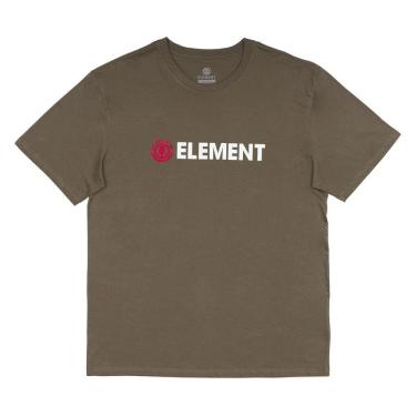 Imagem de Camiseta Element Blazin Color Plus Size WT24 Verde Militar