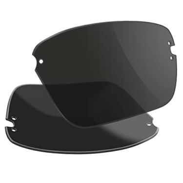 Imagem de Vaep Lentes de reposição polarizadas para óculos de sol Costa Del Mar Galveston 06S9073 - Preto