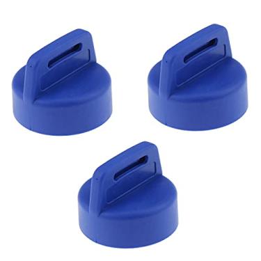 Imagem de DVPARTS 3X Capa de chave de ignição 5433534 5431964 para Polaris Ranger, Trail Boss, Magnum, Xpress, Sport, Ranger, RZR, Geral, ACE, Sportsman, Scrambler RZR 800 900 570 (azul)