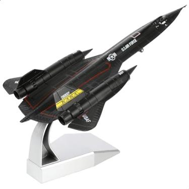 Imagem de NUOTIE 1/144 SR-71 Blackbird Diecast Metal Aeronave Modelo Kit Pré-construir Réplica Militar Para Exibição Coleção ou Presente