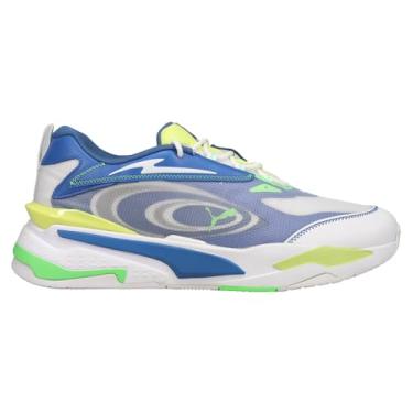 Imagem de PUMA RS-Fast Paradise Puma White/Star Sapphire/Elektro Green/Soft Fluo Yellow 9 D (M)
