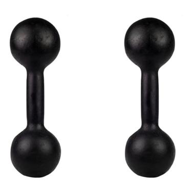 Imagem de Par Halter Bola Pintado 4kg Para Ginastica e Musculação