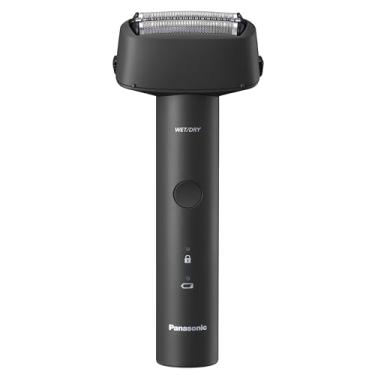 Imagem de Panasonic Barbeador elétrico para homens, barbeador a seco com sistema de corte de 3 lâminas, cabo ergonômico e carregamento USB-C - ES-RM3B-K