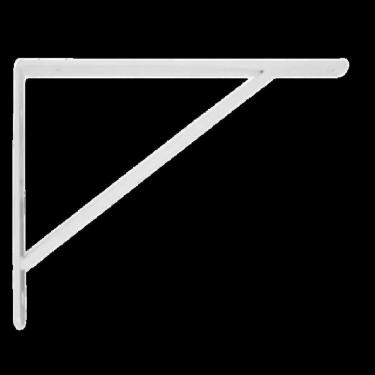 Imagem de 2 X Mão Francesa Para Prateleira 25 Cm  Reforçada 