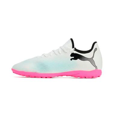 Imagem de PUMA Tênis masculino Future7 Play Turf, Puma branco-puma preto veneno rosa, 42