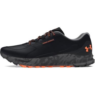 Imagem de Under Armour Tênis de caminhada masculino Charged Bandit Trail 3, (001) Preto/Preto/Laranja Explosão, 15