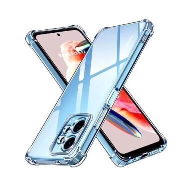 Imagem de Capa Transparente Compatível Para Redmi 12 5G + Película - Dsitrbuidor