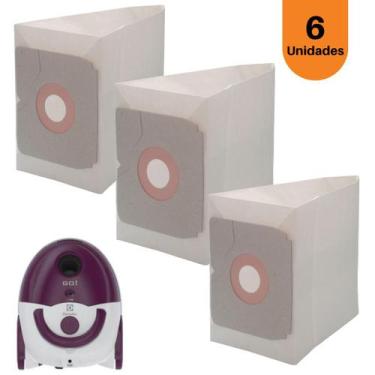 Imagem de Saco Aspirador Electrolux GO contem 6 unid Limpeza Rapida - AllClean