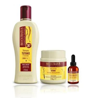 Imagem de Bio Extratus Tutano Shampoo+Mácara 250g+Oleo Sillitan 40ml