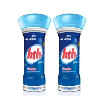 Imagem de Kit Duas Unidades De Cloro Flutuador Advanced 1,66Kg Hth