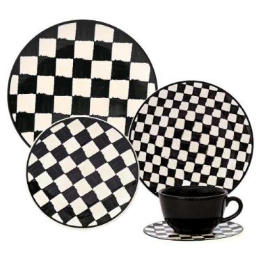 Imagem de Aparelho de Jantar Chá 30 peças Oxford Unni Damas