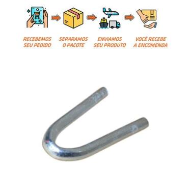 Imagem de Gampo Clip V Concertina De Aço 1Kg Ferro Scudo