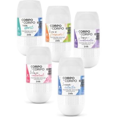 Imagem de 5UN Desodorante Antiperspirate Rollon Corpo a Corpo Davene