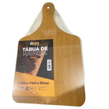 Imagem de Tabua De Madeira Ret C/alça 24X40cm Ref NX139 Nix House