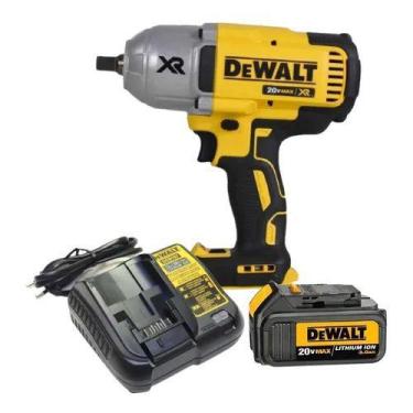 Imagem de Chave De Impacto A Bateria 20v 3ah Dewalt Dcf899 Bivolt