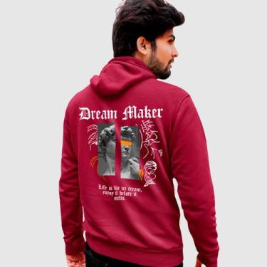 Imagem de Blusa Moletom Genuine Grit Masculina Estampada Algodão 30.1 Dream Make