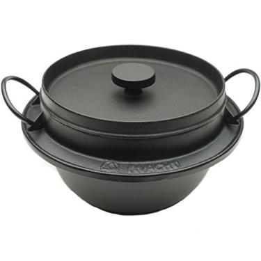 Imagem de Iwachu 410-720 Panela de Arroz Gohan Nabe, Preto