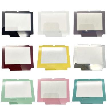 Imagem de Protetor de lente de vidro para reposição de espelho de vidro Gameboy Advance SP GBA SP (rosa)