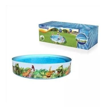 Imagem de Piscina Semirrígida Infantil Dinossauro 2074 Litros - Bestway