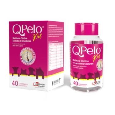 Imagem de Qpelo Suplemento Para Caes E Gatos 40 Cp - Agener - AGENER UNIAO