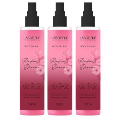 Imagem de Kit 03 Body Splash Radiant Dreams Laborene Floral Frutal 270ml