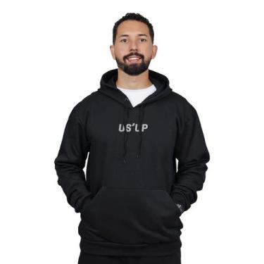 Imagem de Blusa Moletom Casaco Masculino Para Sair Frio Inverno Capuz - USUP, Pr