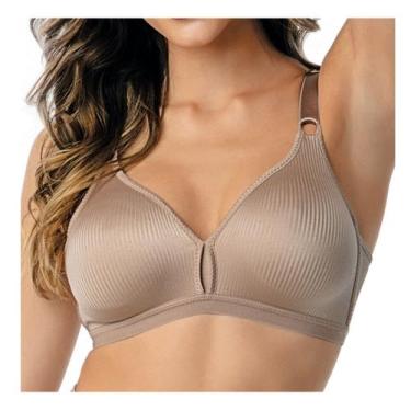 Imagem de Sutiã Olimpo Bourbon Demillus Sustentação Esportivo S/Bojo, Beje, Rosa