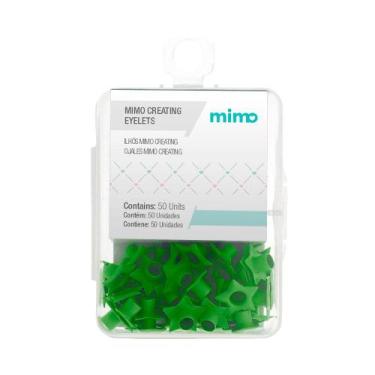 Imagem de Ilhós Mimo Creating - Estrela - Verde Abacate - 4,5 mm - 50 Unids