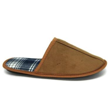 Imagem de Pantufa Masculina Adulto Europa, 41/42, Marrom
