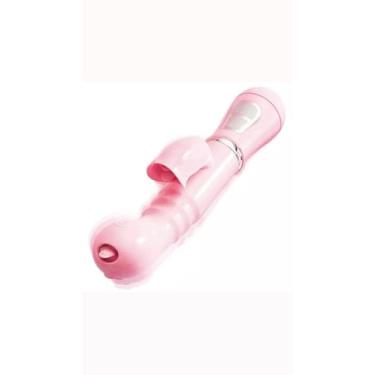 Imagem de Vibrador Feminino com Estimulador de Clitóris, Língua Massageadora, Ponto G, Masturbador