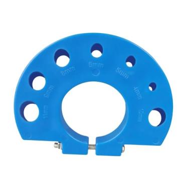 Imagem de Bothyi Ferramenta de afiação de brocas Suporte de broca de moagem Acessório de ferramenta auxiliar Acessório prático para esmerilhadeira angular Suporte de