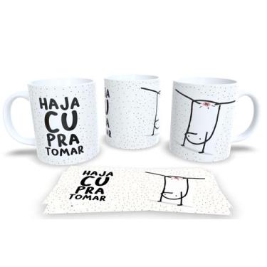 Imagem de Caneca de Porcelana Personalizada Flork Frases Engraçadas, Divertidas 