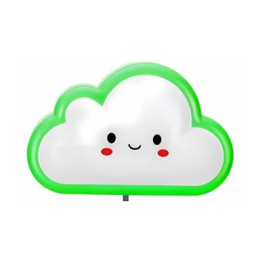 Imagem de Mini Abajur Luminária Infantil Bebê Mesa Tomada Criança Luz Decoração Colorido Diversas Cores (Verde)