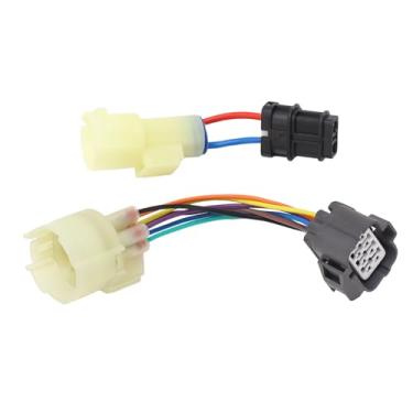 Imagem de GRCFUMO OBD0 para OBD1 Distribuidor Jumper Churness, Plug and Play Distribuidor Jumper Arnês, Arnês de adaptador de distribuidor de conexão estável para reconstrução e manutenção