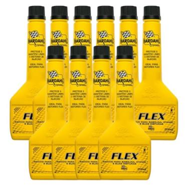 Imagem de 10 Un Aditivo Flex Bardahl 200ml Para Gasolina Etanol Kit