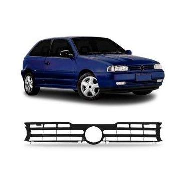 Imagem de Grade Radiador Gol 1995 1996 1997 1998 1999 Preta Texturizada - Loma p