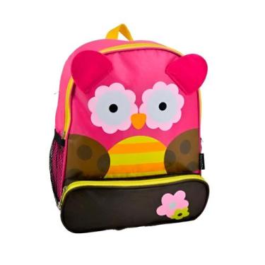 Imagem de Mini Mochila Infantil Personagem Bichinhos Escolar Personagem:Coruja -