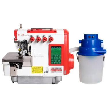 Imagem de Máquina Costura Industrial Interlock Média Eletrônica SS21-5ET-UTC-CQ-