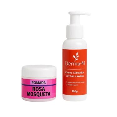 Imagem de Derma-mi Creme Clareador intimo + Pomada de Rosa Mosqueta clareadora e Hidratante