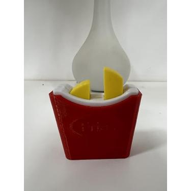 Imagem de Brinquedo Sensorial Batata Fritas Anti Stress Click Pop it Fidget 3D (Vermelho)
