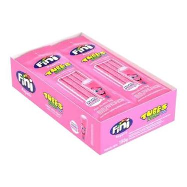 Imagem de Bala de Gelatina Tutti-Frutti Azedinho Tubes Fini - 180g