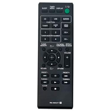 Imagem de Controle remoto de substituição RM-AMU211 aplicável ao sistema Sony Hi-Fi MHC-ECL99BT MHC-ECL77BT HCD-ECL77BT HCD-ECL99BT SS-WG919IP SS-WEC99BT SS-EC719IP SS-ECL77BT