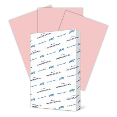 Imagem de Hammermill Papel colorido, papel de impressora rosa de 9 kg, 28 x 43 – 1 resma (500 folhas) – Feito nos EUA, papel pastel, 102368R