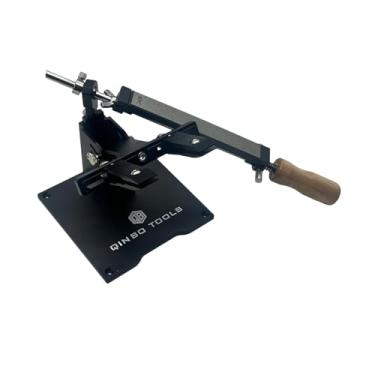 Imagem de IEUDNS Afiador de facas com ajuste automático, afiador rápido, utensílios de cozinha, afiação rápida e estável para cortador de fatias, cortador de frutas