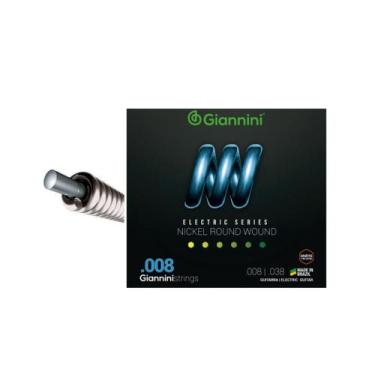 Imagem de Encordoamento guitarra giannini geegst8 niquel